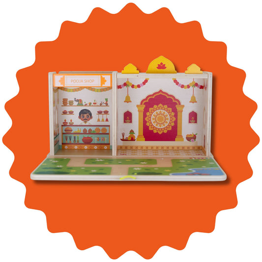 Little Temple (Mandir) Dollhouse - Ganesha Edition(Limited)