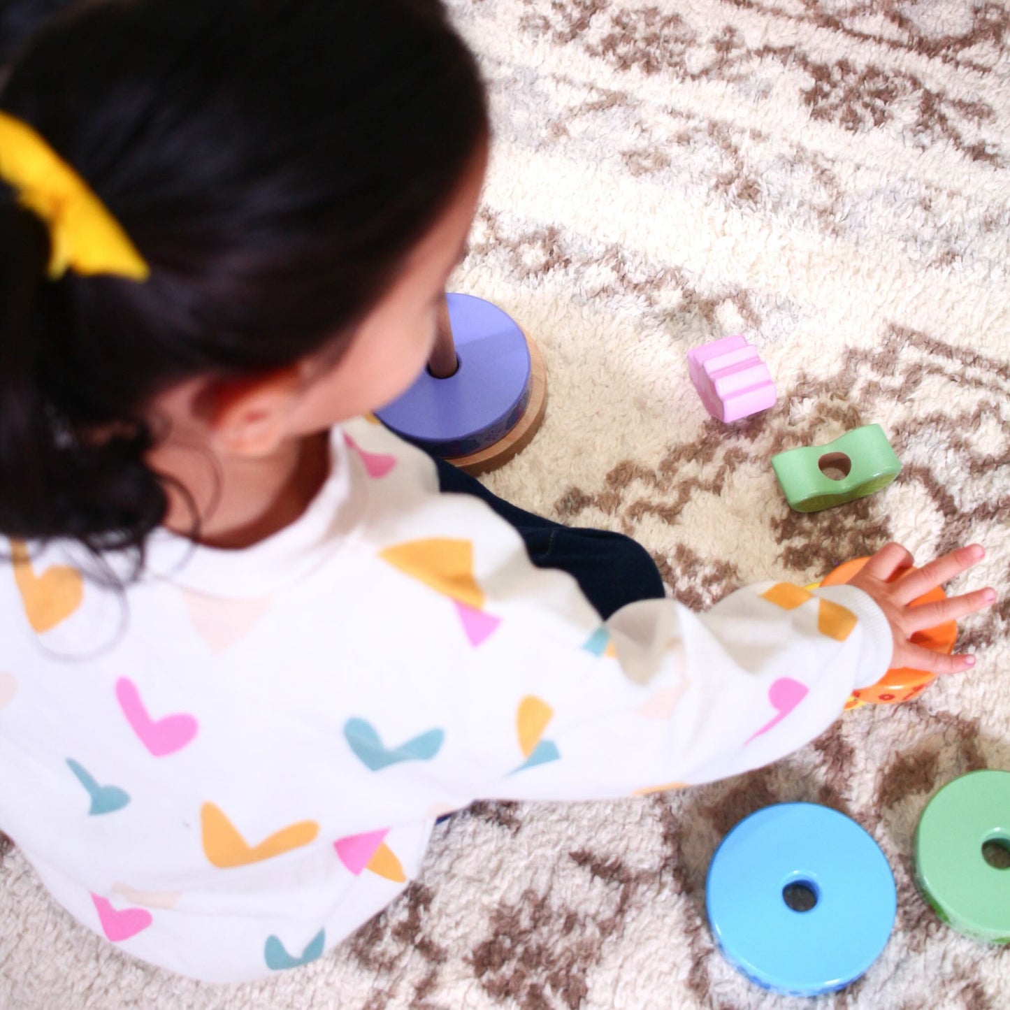 Rings of India - Stacking Toy