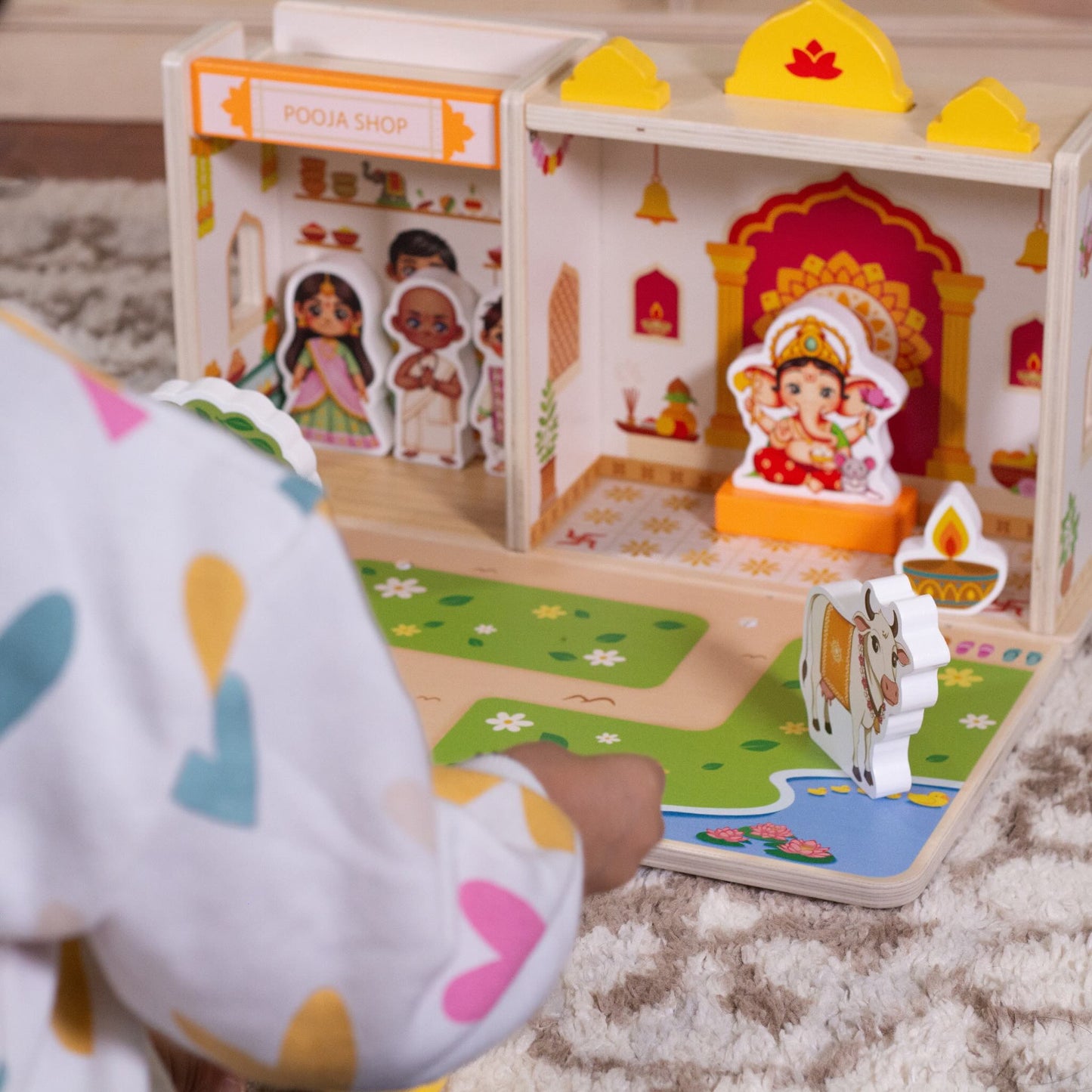 [PRE-ORDER] Little Temple (Mandir) Dollhouse - Ganesha Edition(Limited)