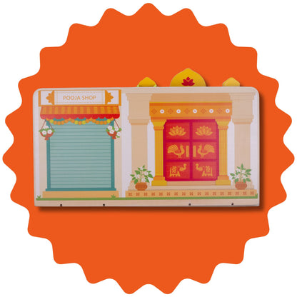[PRE-ORDER] Little Temple (Mandir) Dollhouse - Ganesha Edition(Limited)