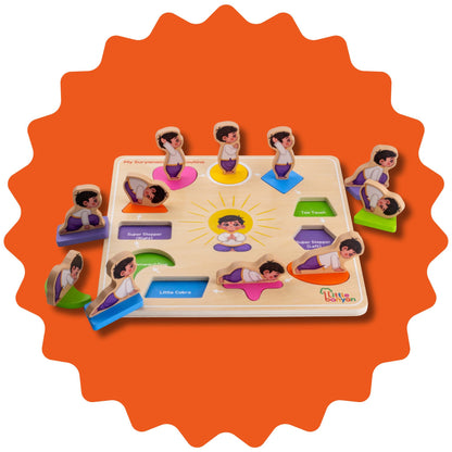 [PRE-ORDER] Sun Salutation (Suryanamaskar) Puzzle