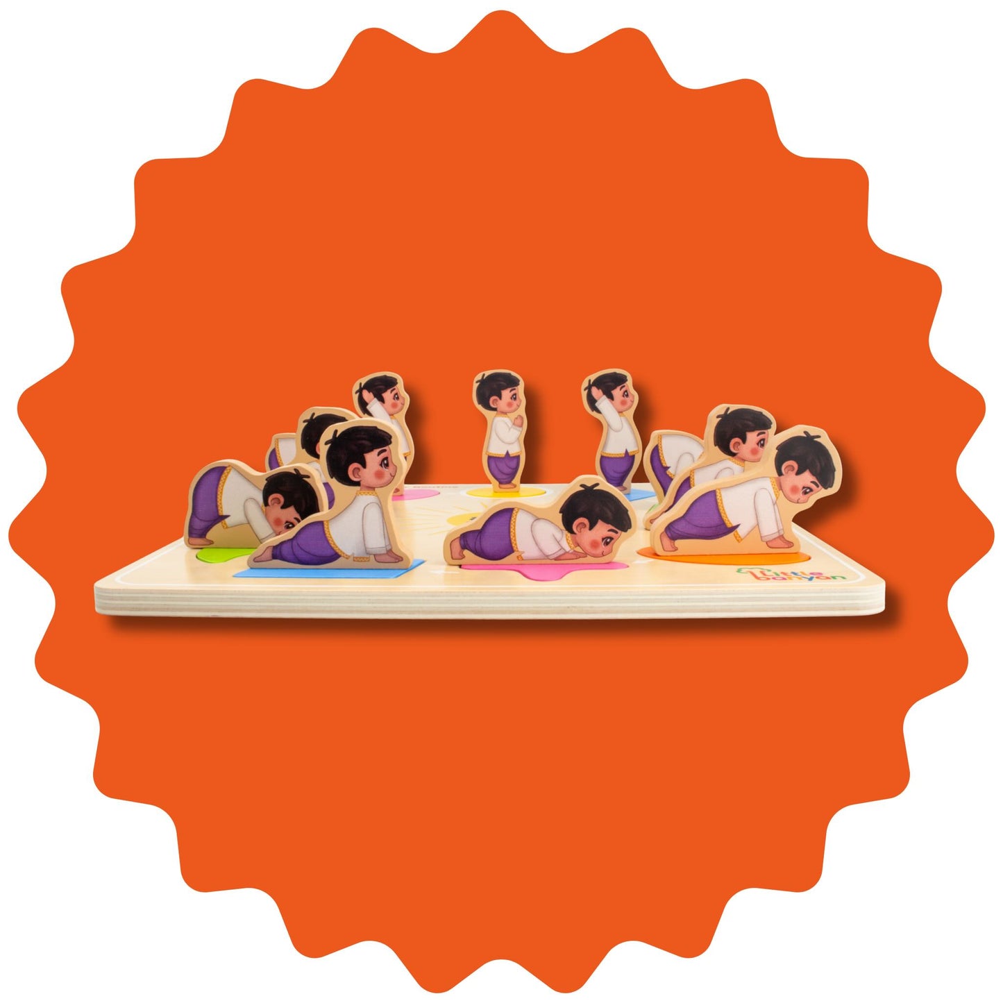 [PRE-ORDER] Sun Salutation (Suryanamaskar) Puzzle