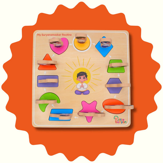 [PRE-ORDER] Sun Salutation (Suryanamaskar) Puzzle