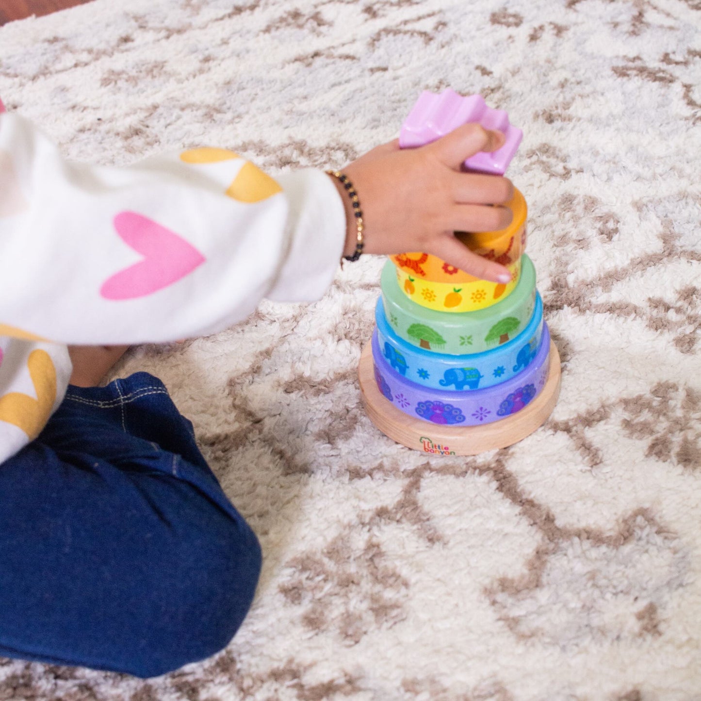 [PRE-ORDER] Rings of India - Stacking Toy